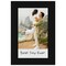 Americanflat 2.1x3.4 Mini Instant Photo Frame - Instax Mini Photo Frame - Polaroid Photo Frame - Shatter Resistant Glass - Hanging Hardware with Easel - Black